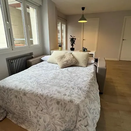 Atico Cué, Parking Gratuito Appartamento Gijón