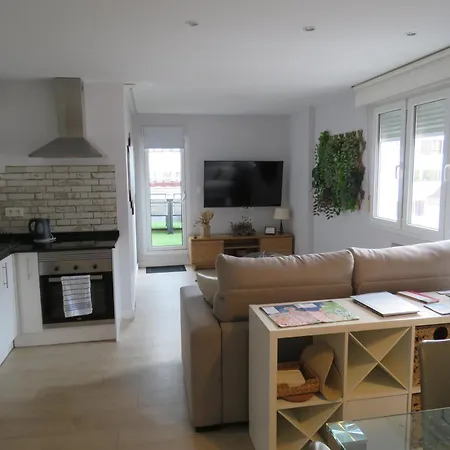 Apartamento Atico Cue, Parking Gratuito Gijón