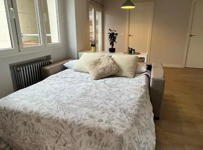 Atico Cue, Parking Gratuito Apartamento Gijón