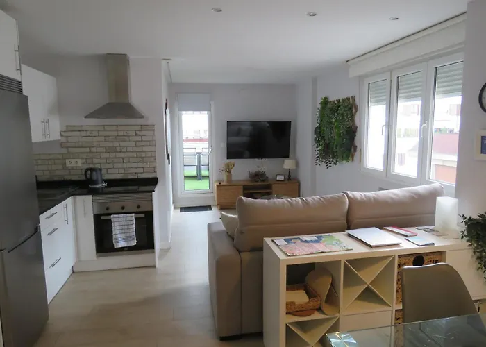 Apartamento Atico Cue, Parking Gratuito Gijón